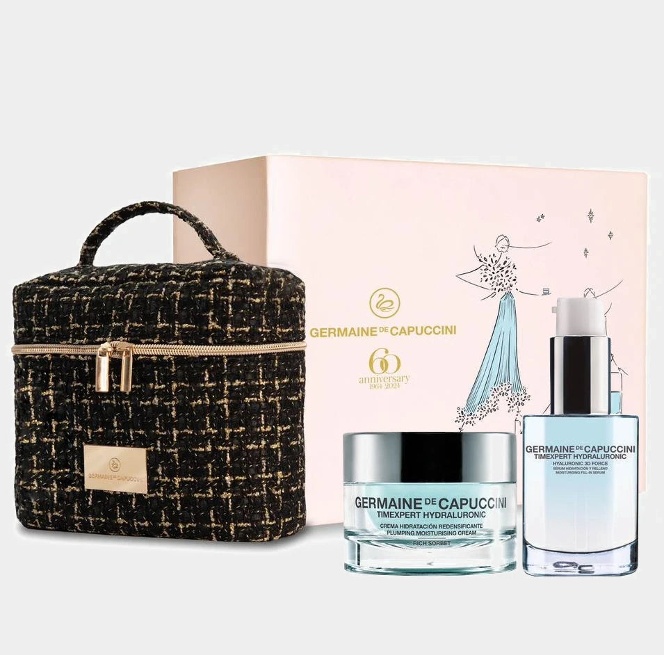 KIT XMAS SERUM HYALURONIC + TIMEXPERT HYDRALURONIC CREMA SOFT + BEAUTY BAG