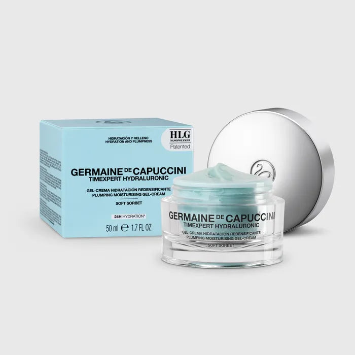 Kit Germaine de Capuccini Hidratación - Serum Hydraluronic + Crema Hidratación Redensificante + ¡Necessaire de regalo!