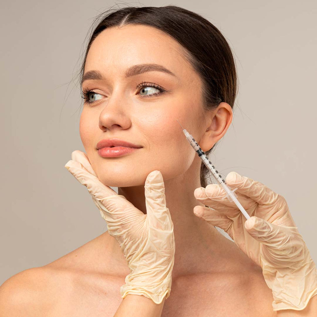 Aplicación de Ácido Hialurónico - Ojeras, pómulos, mentón, línea mandibular