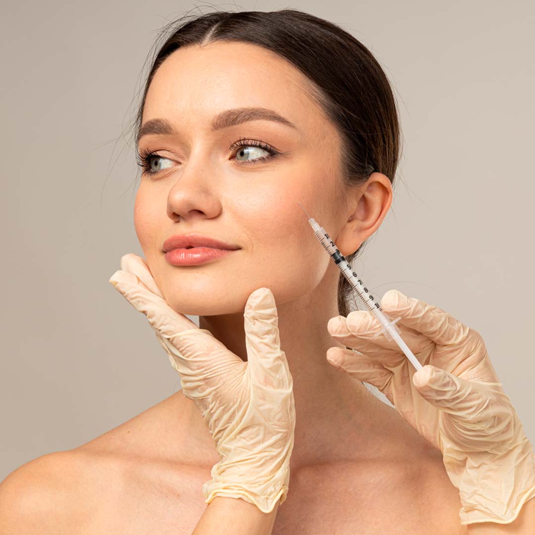 Aplicación de Ácido Hialurónico - Ojeras, pómulos, mentón, línea mandibular