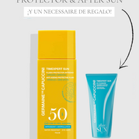 Rutina Verano Germaine de Capuccini - Protector Fluido con color + Icy Pleassure Post Solar + ¡Necessaire de regalo!