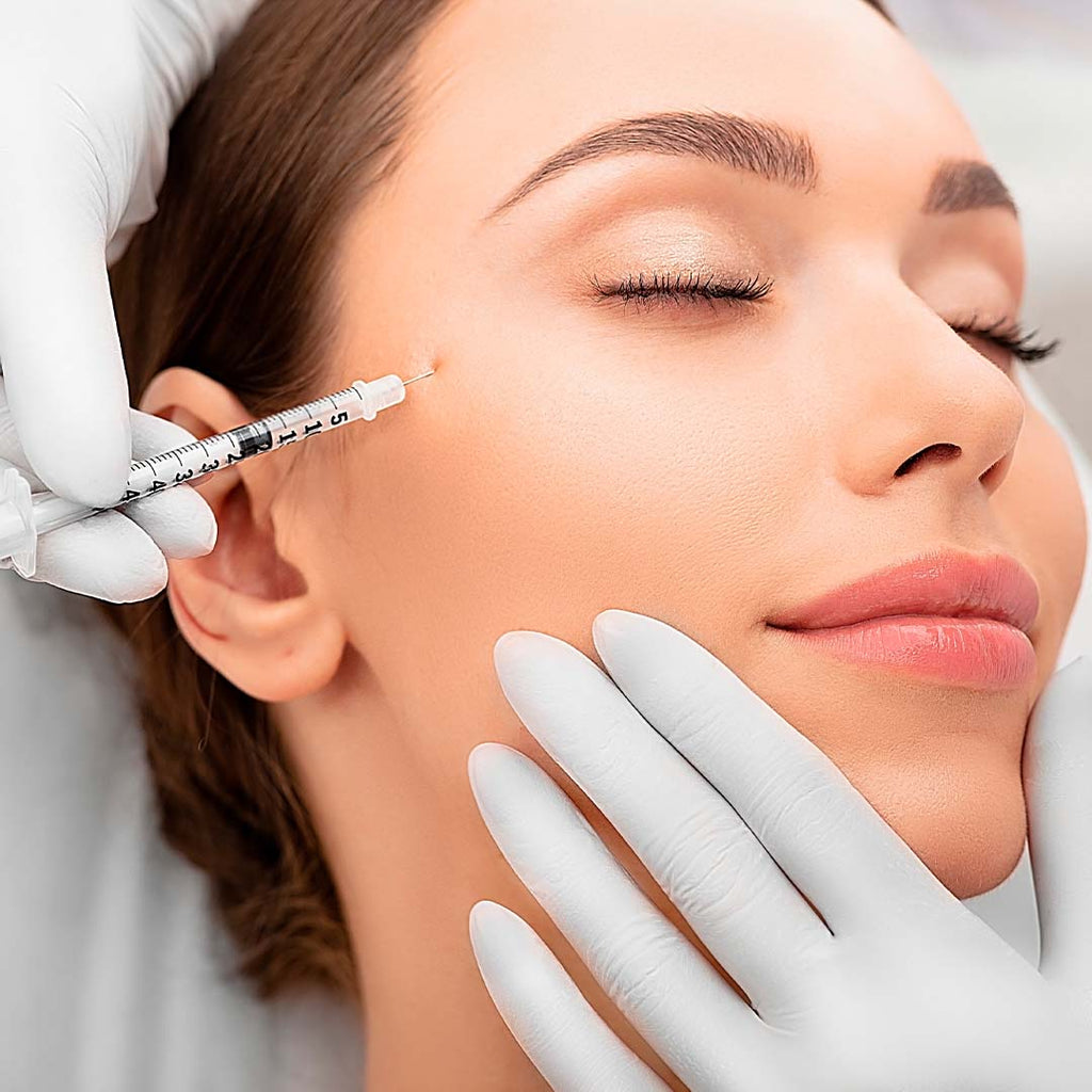 Aplicación de Ácido Hialurónico - Ojeras, pómulos, mentón, línea mandibular