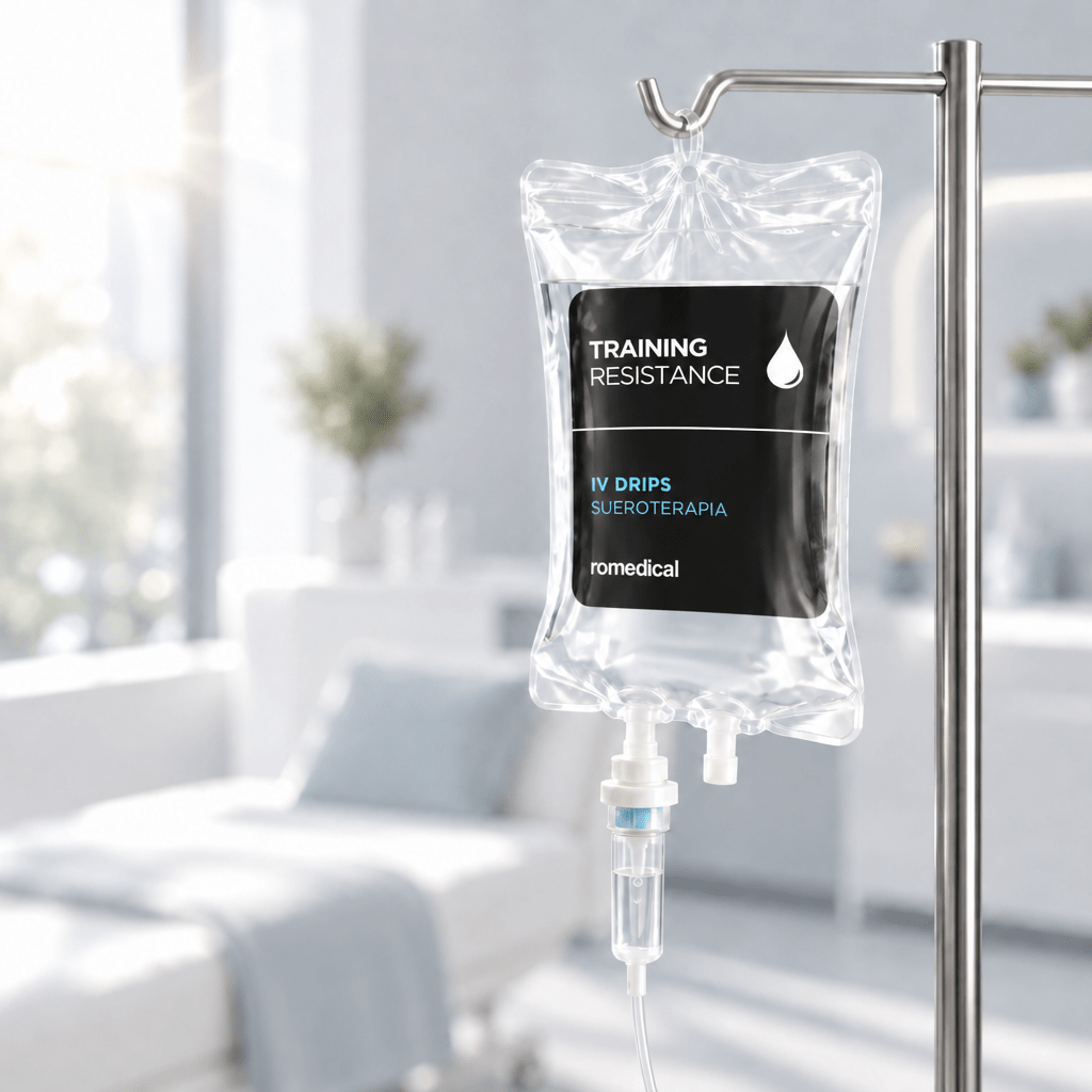 IV Drips - Training Resistance - Sueroterapia - Ro Medical