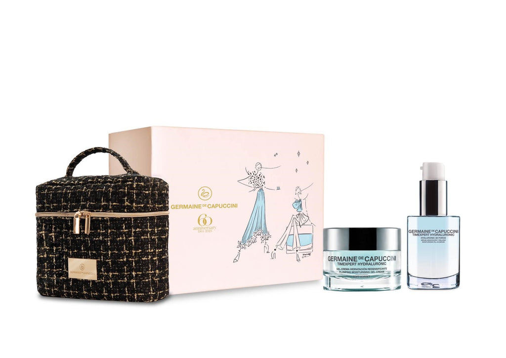 KIT XMAS SERUM HYALURONIC + TIMEXPERT HYDRALURONIC CREMA SOFT + BEAUTY BAG