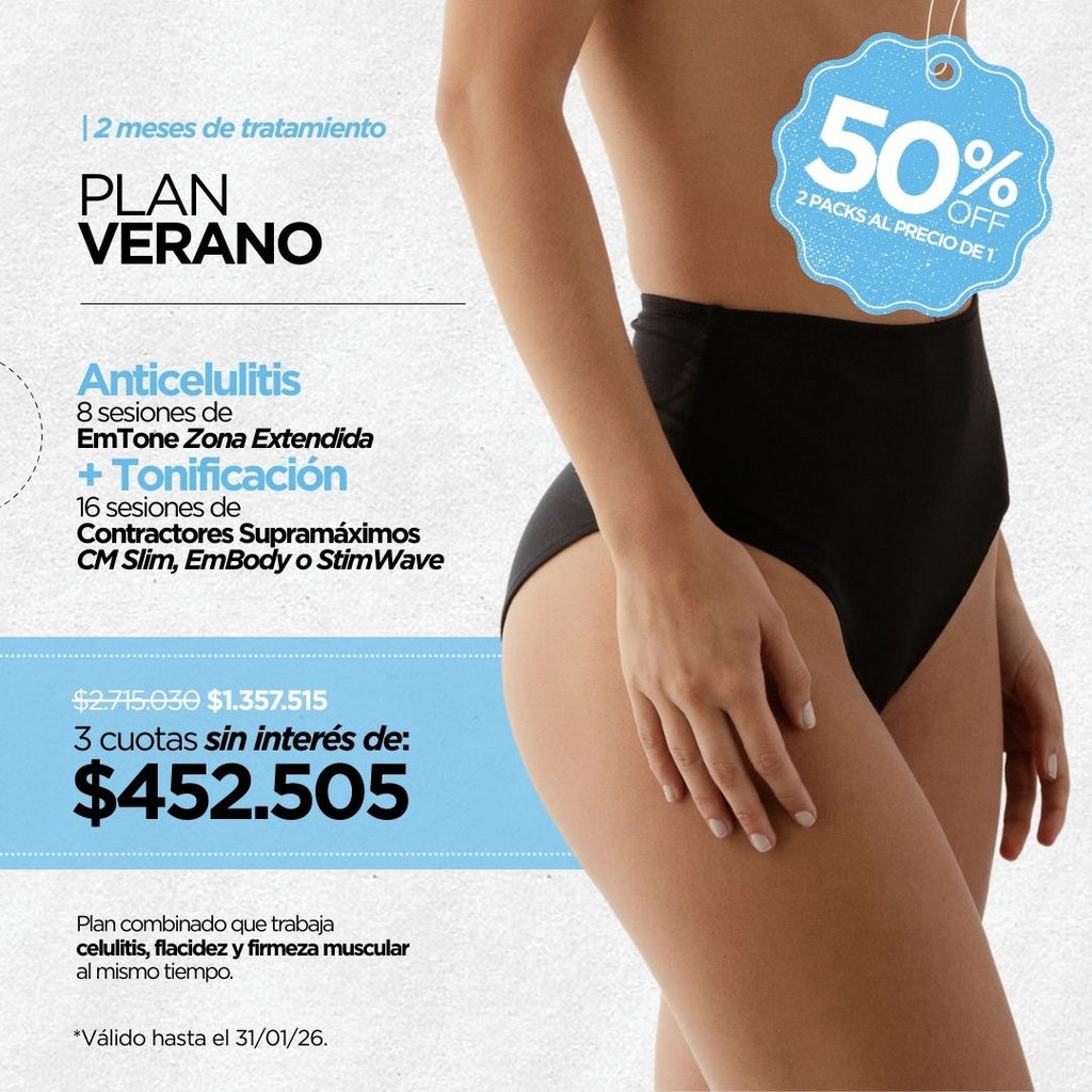 Plan Verano: Anticelulitis & Tonificación
