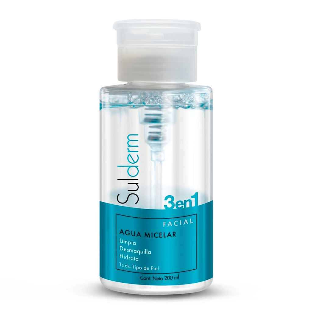 Sulderm - Agua Micelar 3 en 1 - Ro Medical