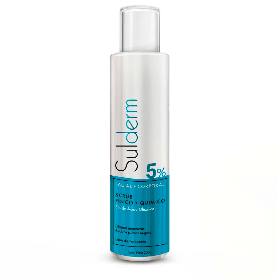 Sulderm - Gel de Limpieza Scrub Físico + Químico 200g - Ro Medical